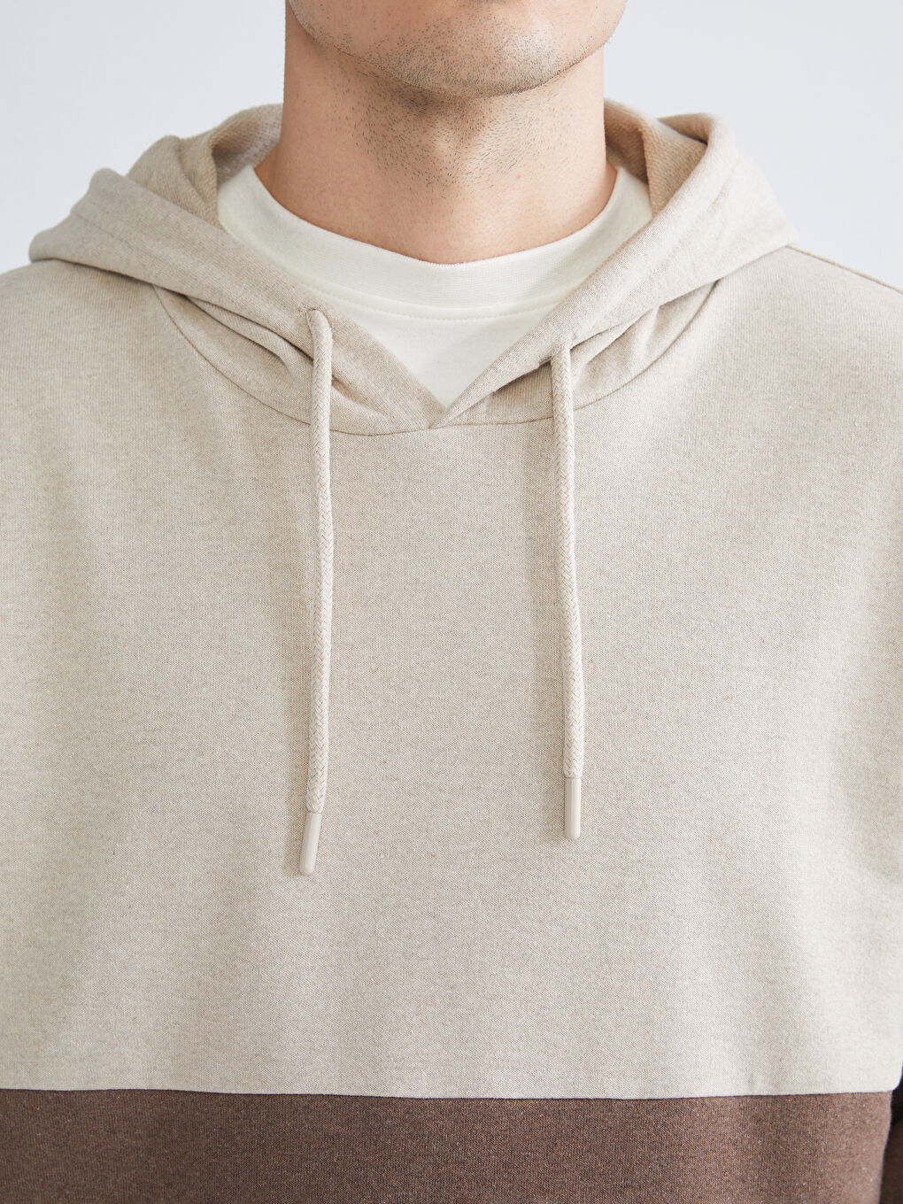 Long Sleeve Color Block Men's Hoodie-2