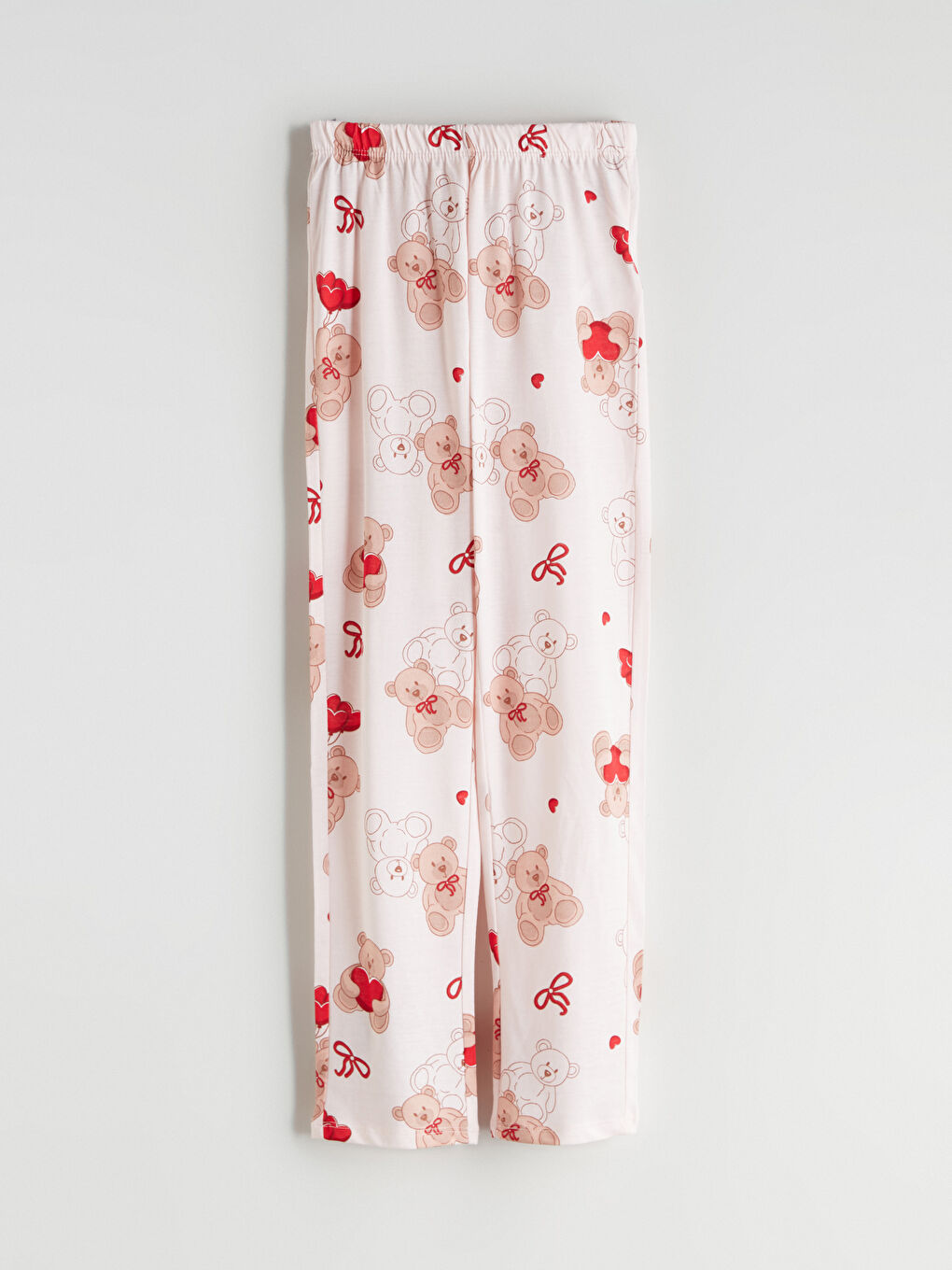 Collared Neck Girls' Pyjama Set-4
