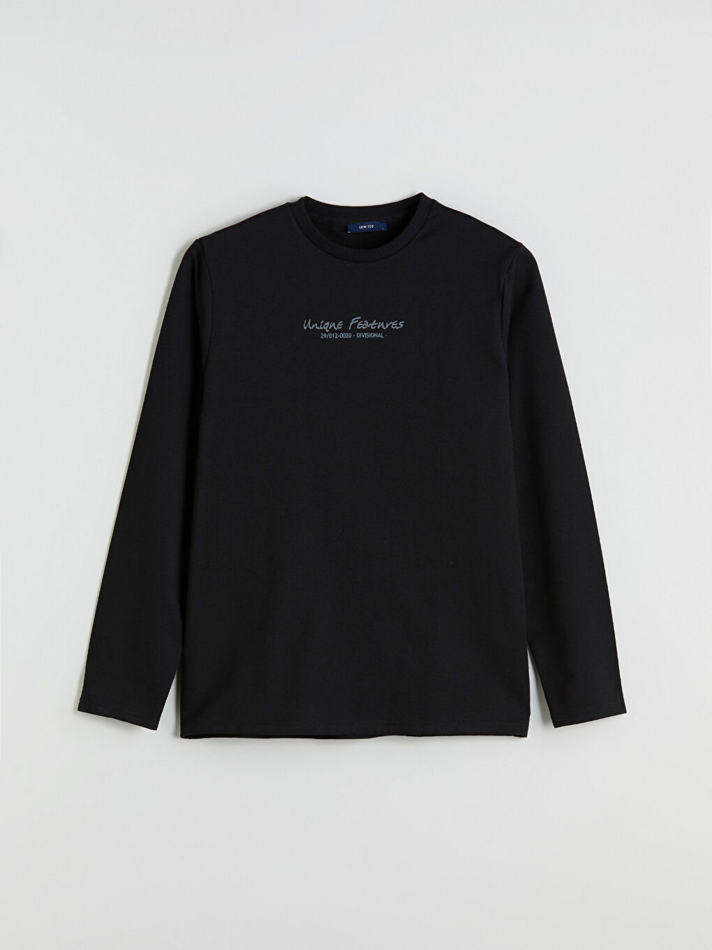 Crew Neck Long Sleeve Printed Men's Sweatshirt-4