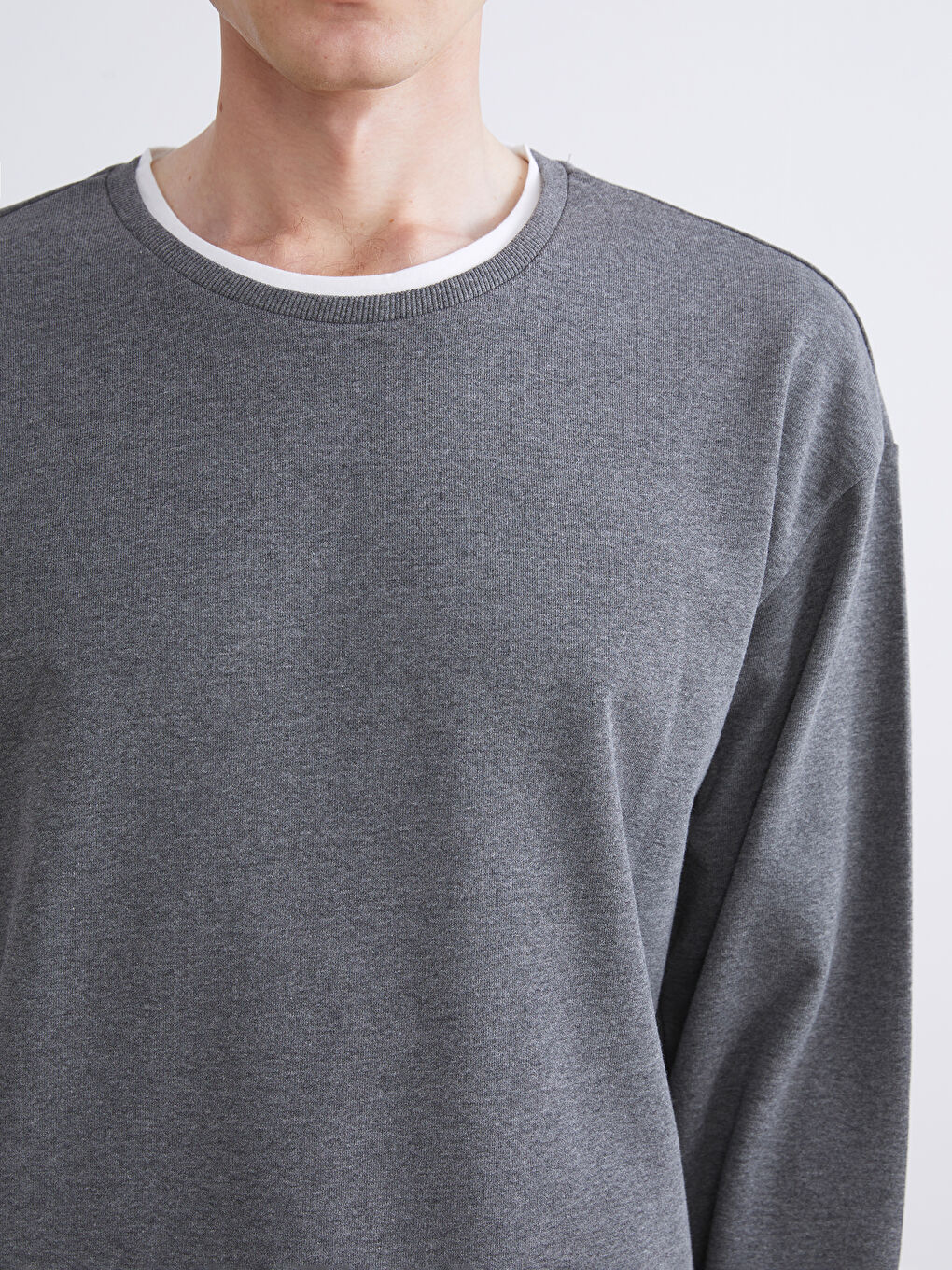 Dukserica Okrugli Izrez Muški-2