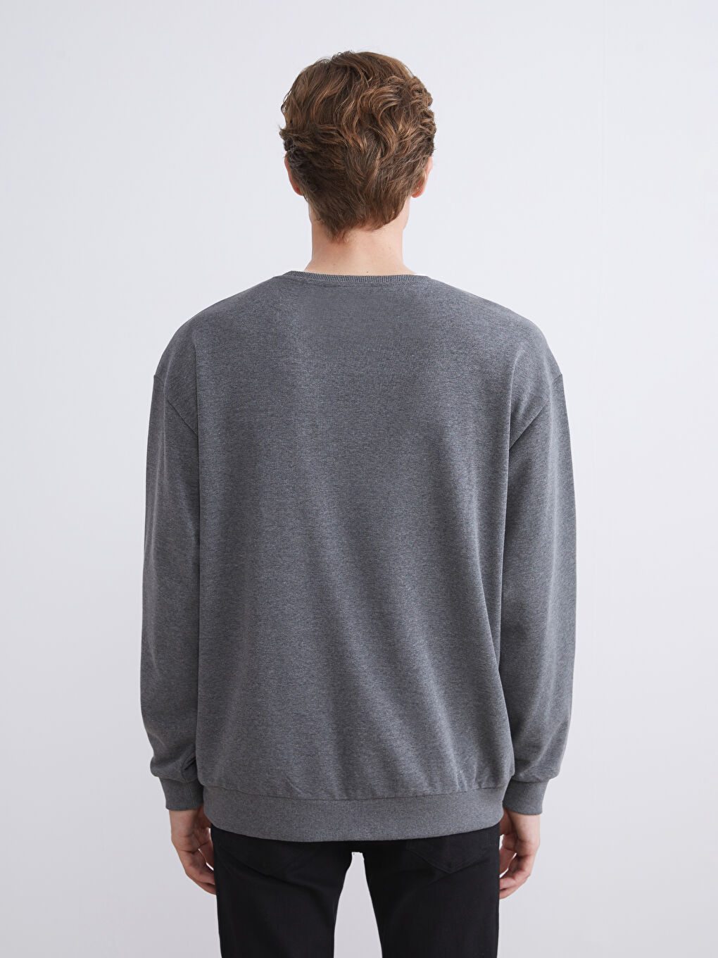 Dukserica Okrugli Izrez Muški-3