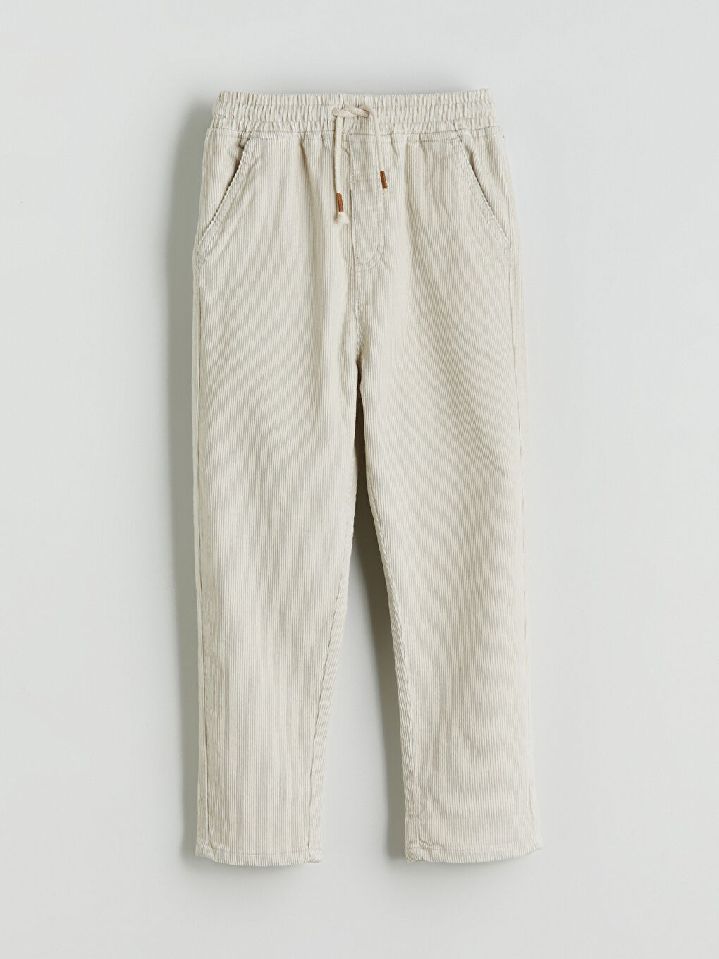 Elasticated Waist Velvet Boys' Trousers