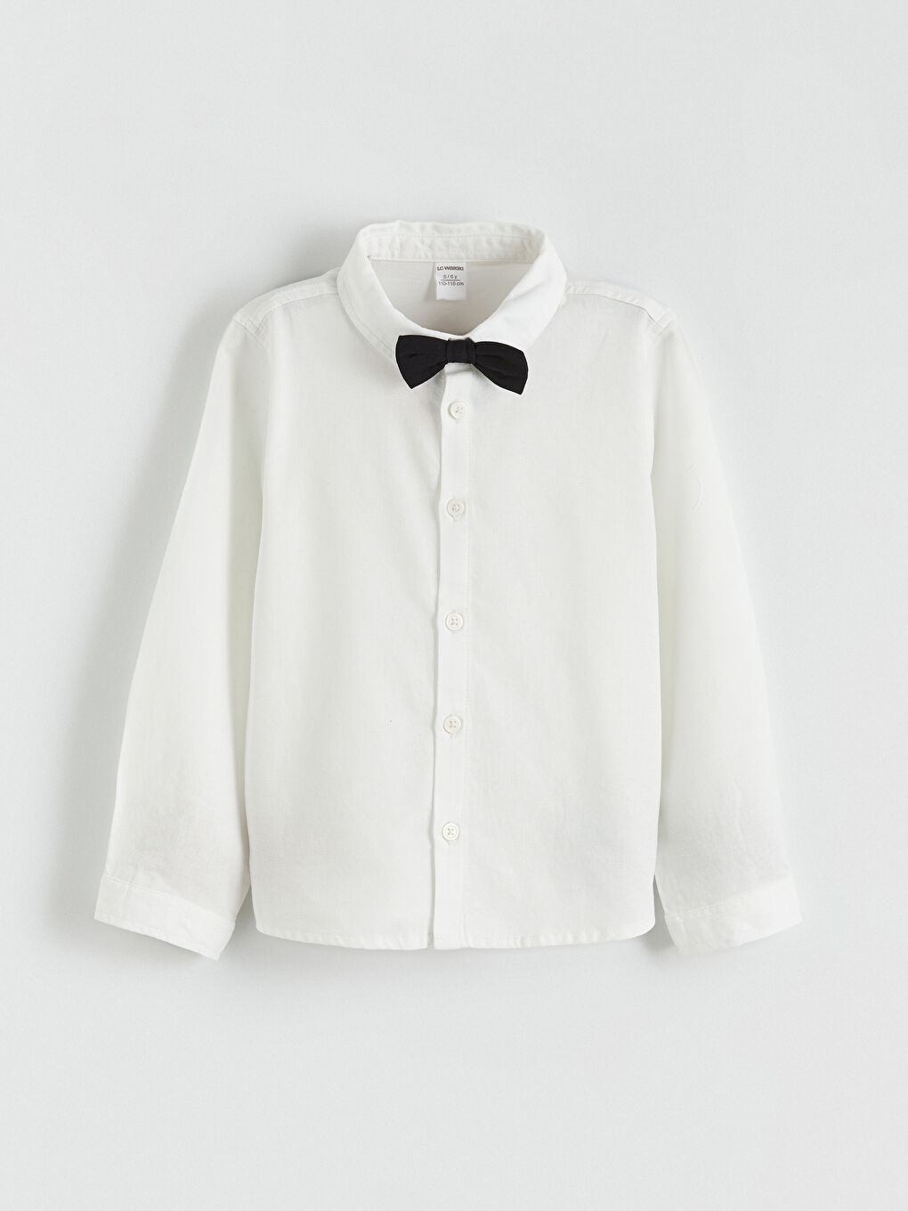 Basic Bow Tie Boys' Shirt
