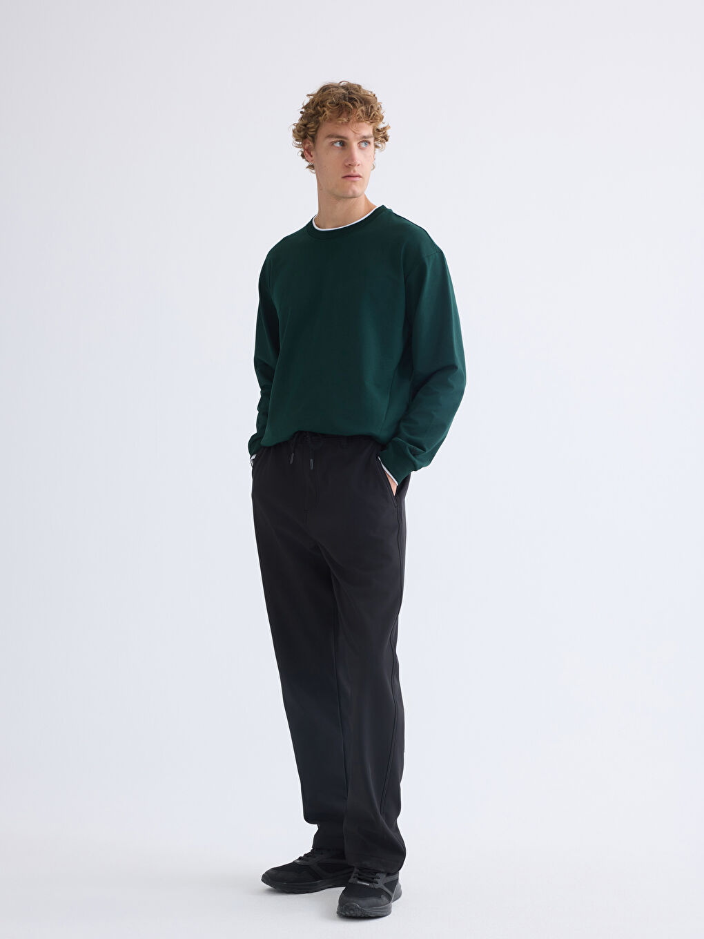 Man BLACK Trousers