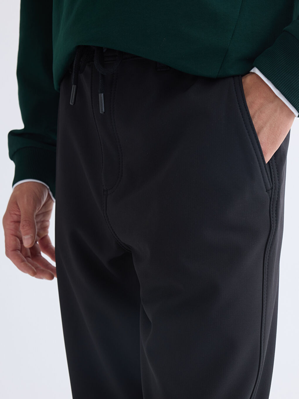 Man BLACK Trousers-2