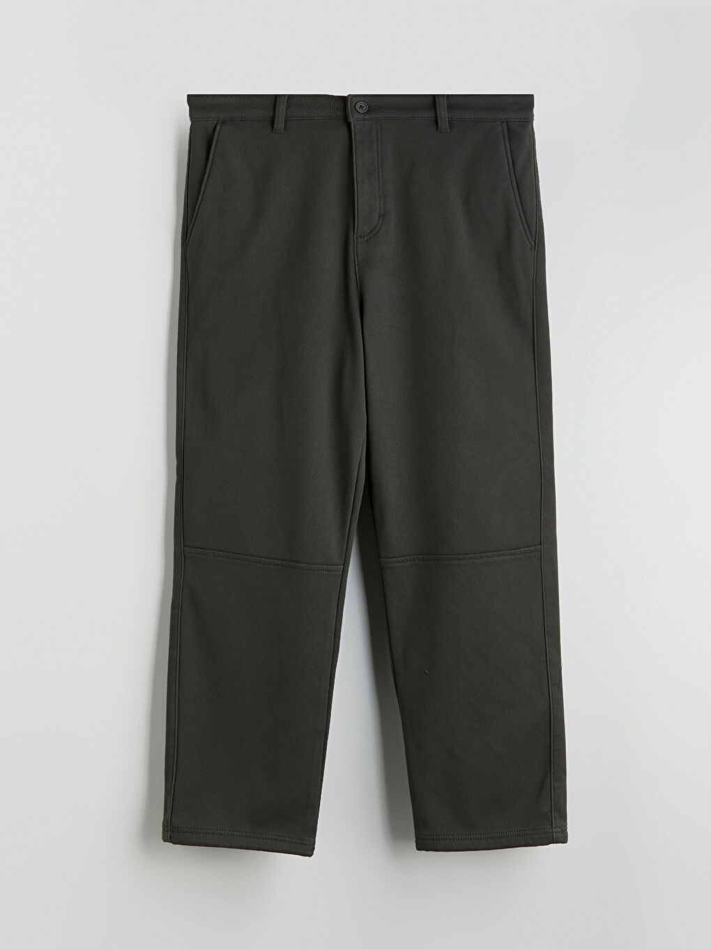 Yeşil Standart Kalıp Erkek Pantolon-4