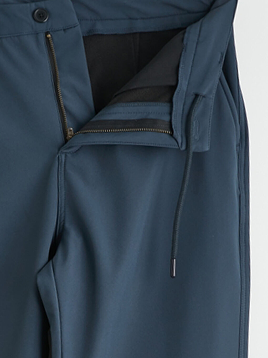 Lacivert Standart Kalıp Erkek Pantolon-1