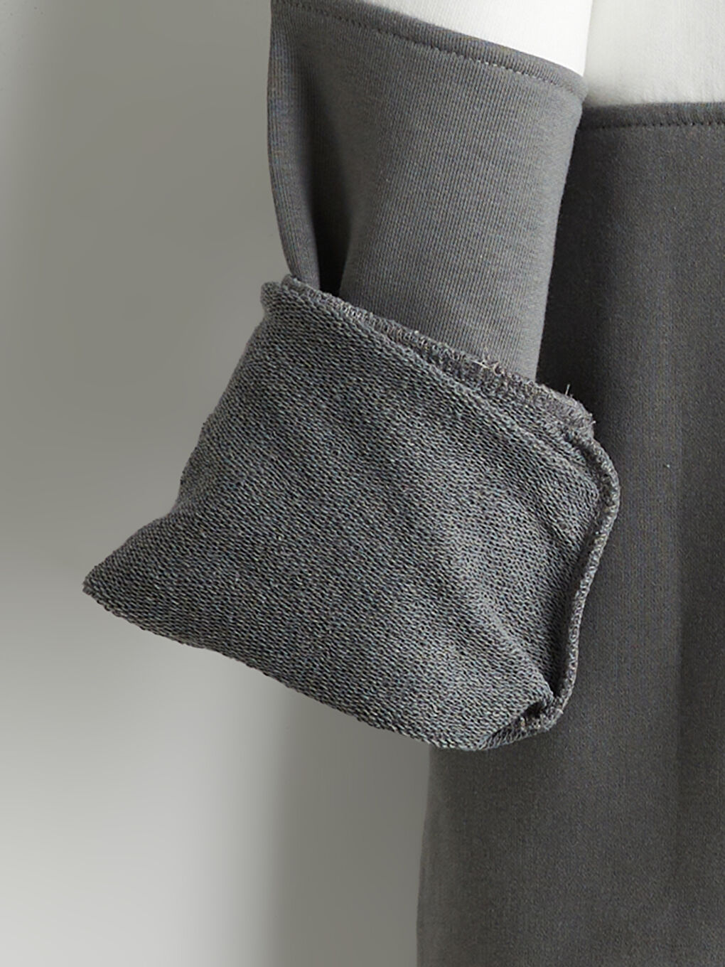 سويت شيرت ياقة قمع للرجال-5