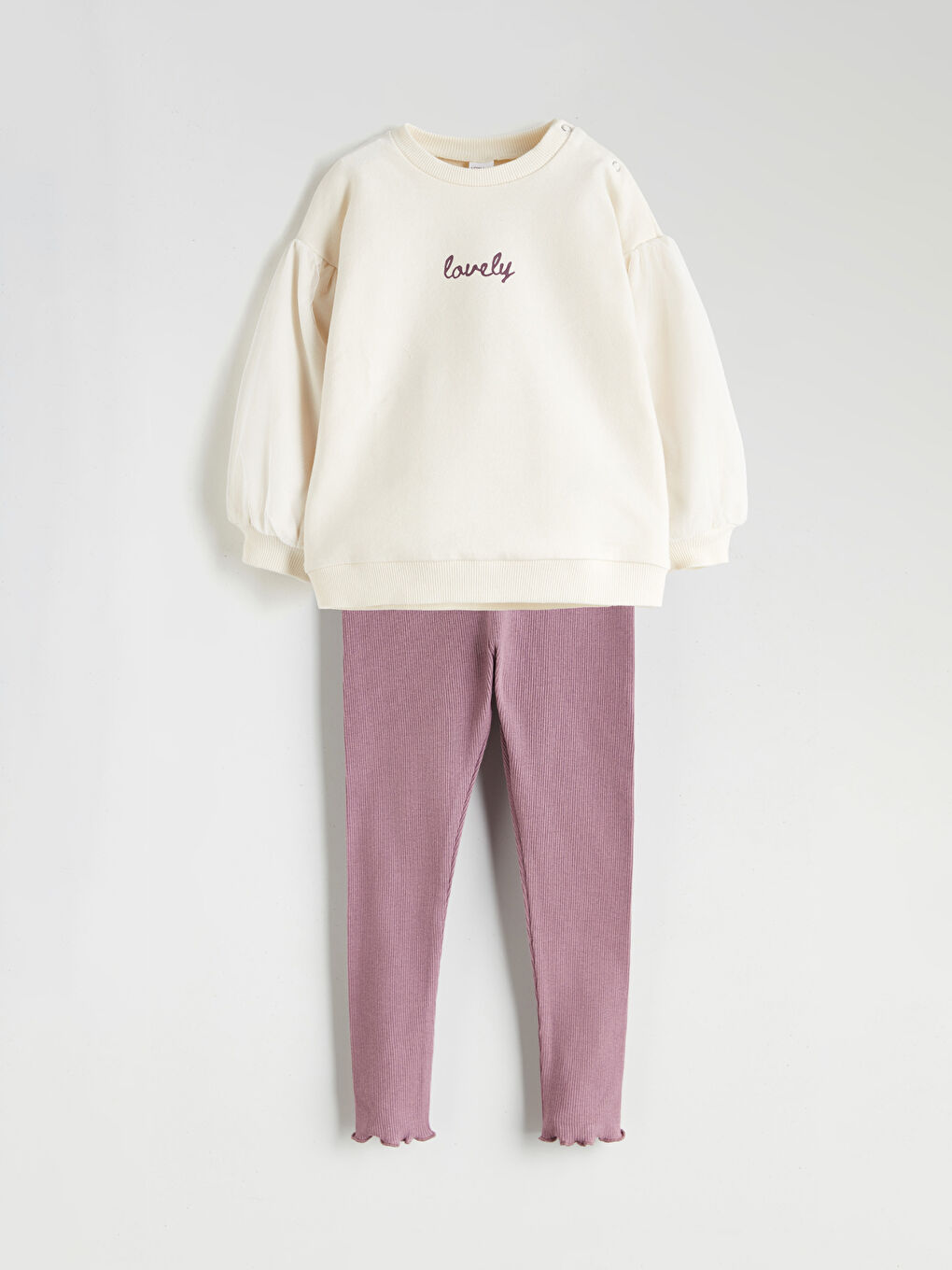 Baby Girl ECRU Set