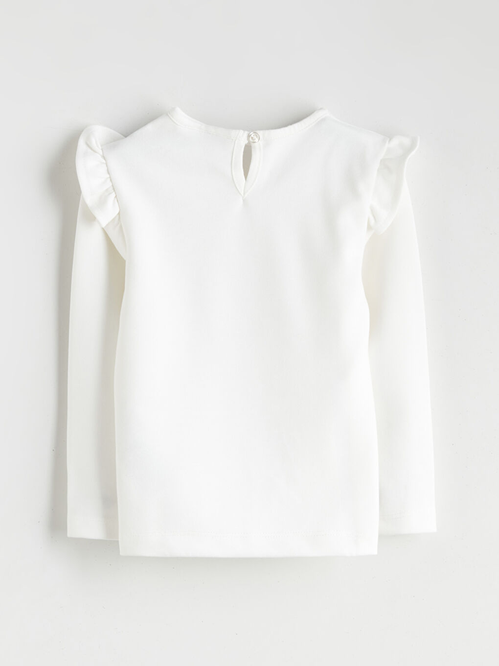 Crew Neck Barbie Printed Girls' T-shirt and Tulle Skirt-3