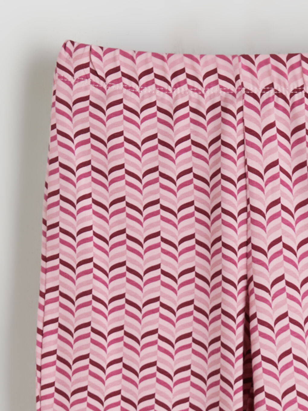 Pembe Beli Lastikli İspanyol Paça Kız Çocuk Tayt-2