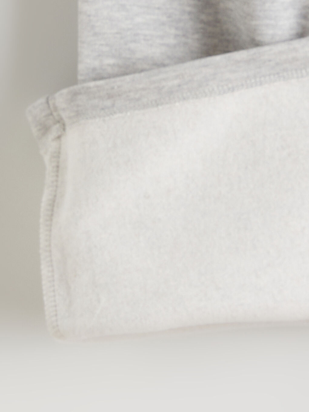 Gri Beli Lastikli Kız Çocuk Kargo Eşofman Altı-1