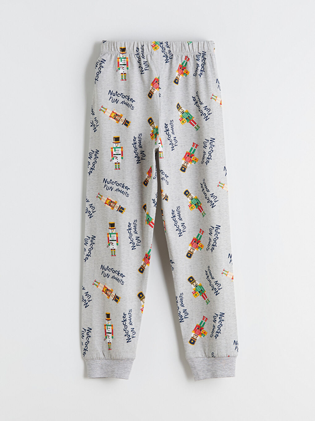 Crew Neck Printed Boys' Pyjama Set-6