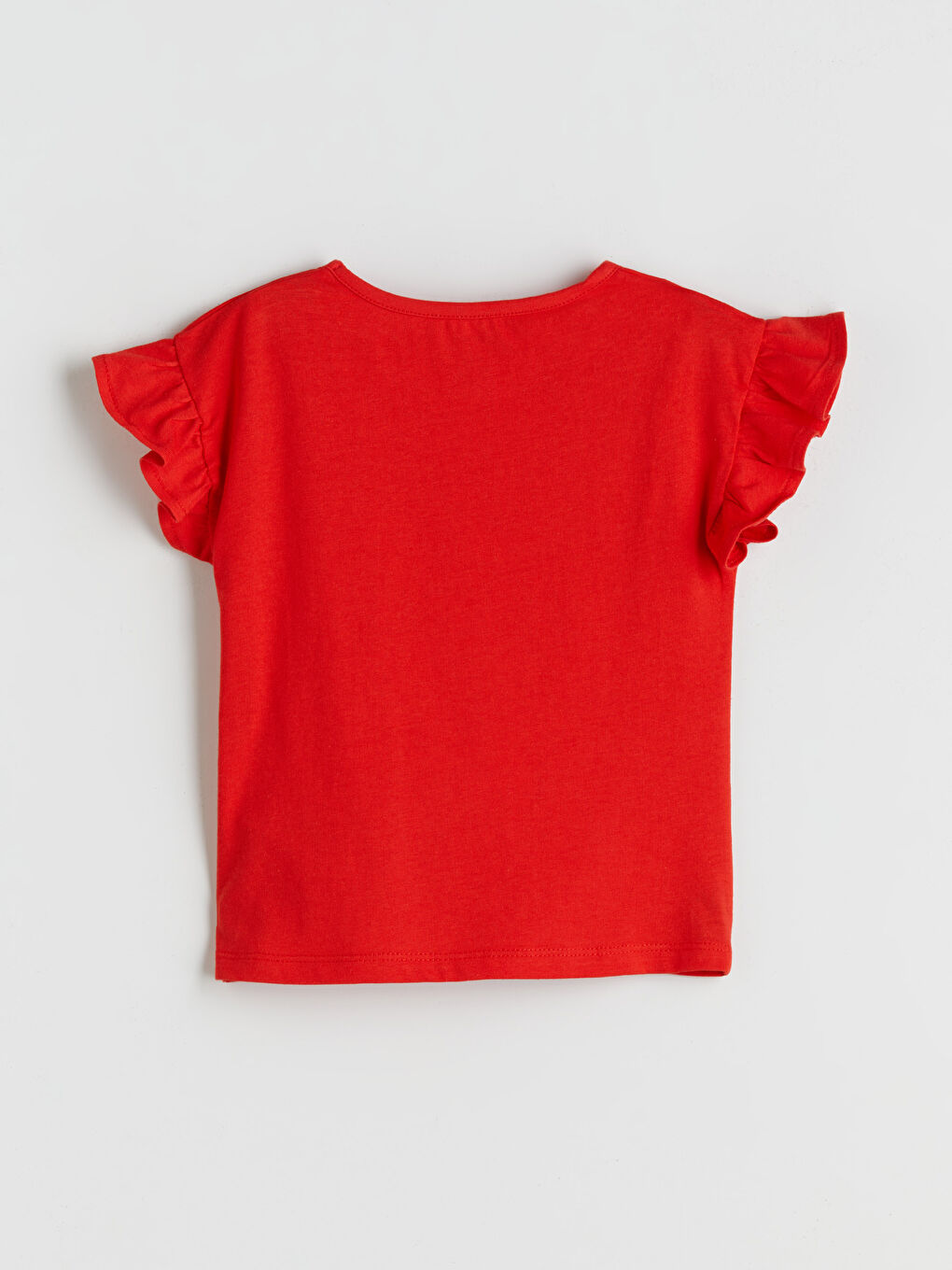 Kırmızı Yılbaşı Temalı Kız Bebek Şortlu Pijama Takımı-2