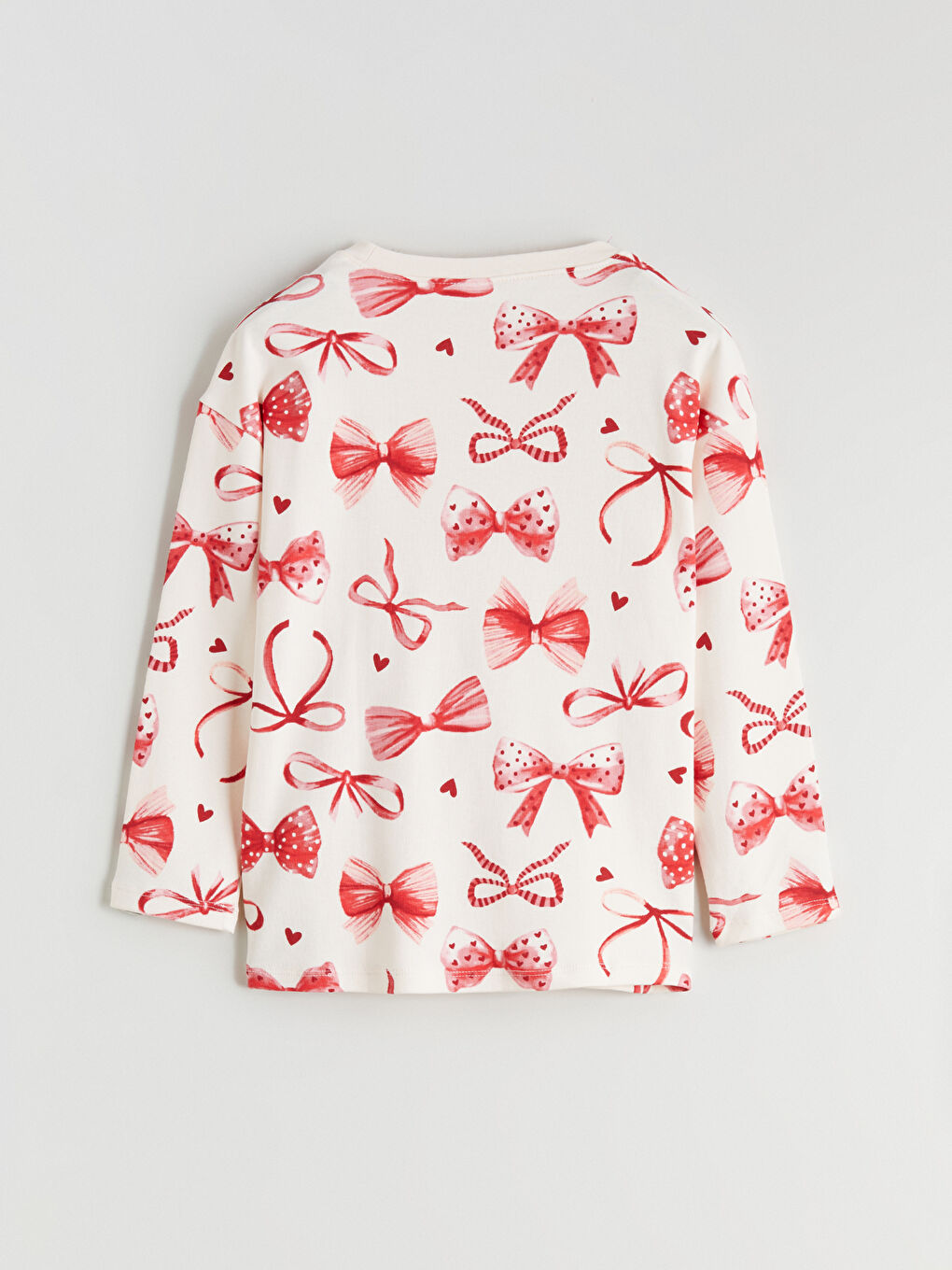 سێتی بیجامە چاپکراوی یه‌خه‌ خڕ بۆ کچان-3