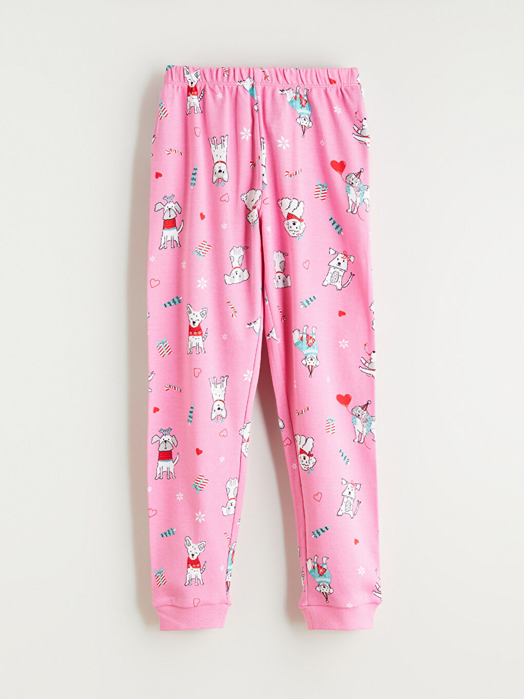 Djevojka RUŽIČASTA Pidžama set-4