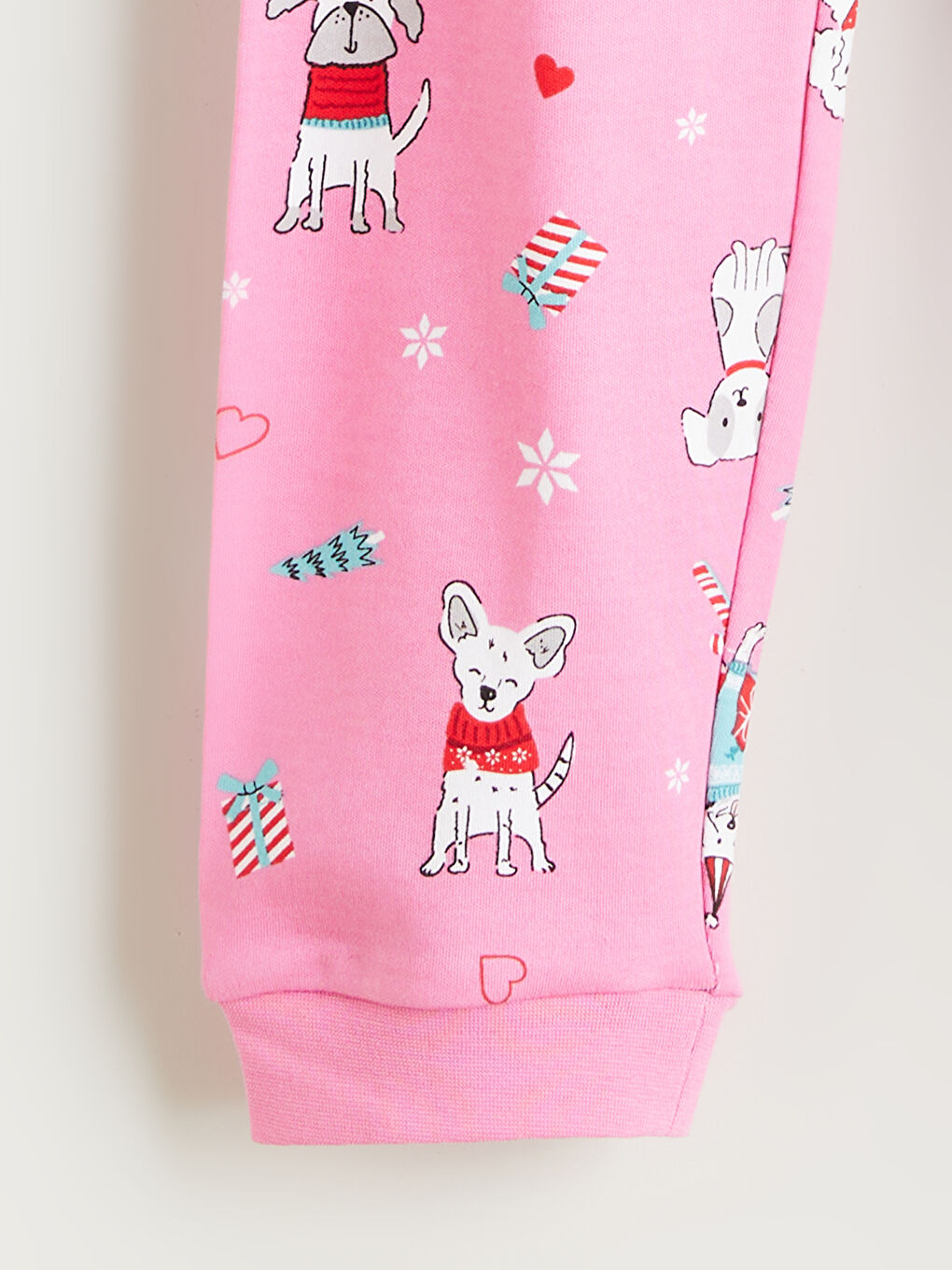 Djevojka RUŽIČASTA Pidžama set-5