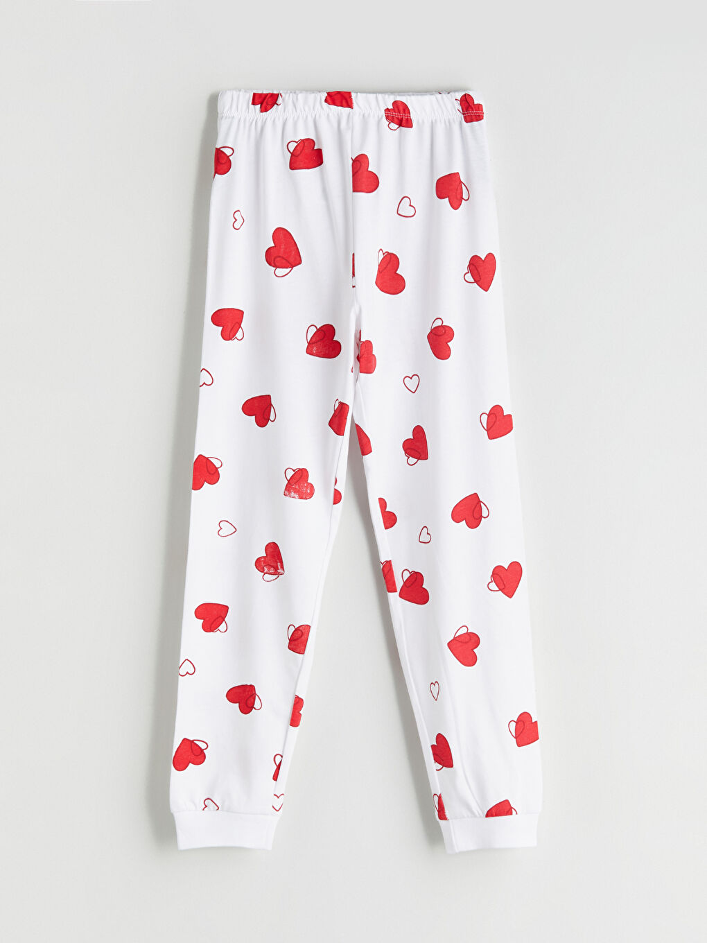 Crew Neck Girls' Pyjama Set-4