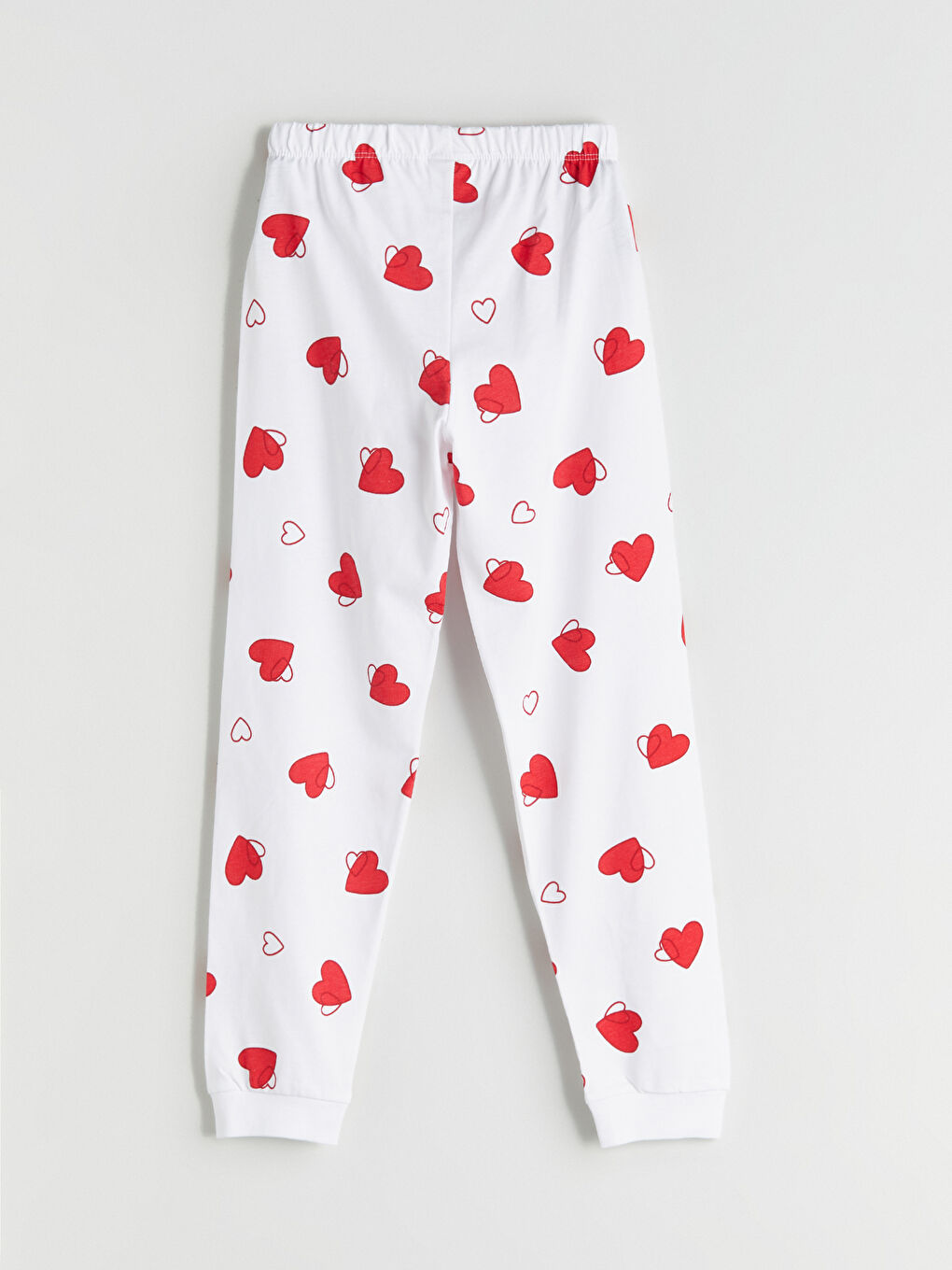 Crew Neck Girls' Pyjama Set-6