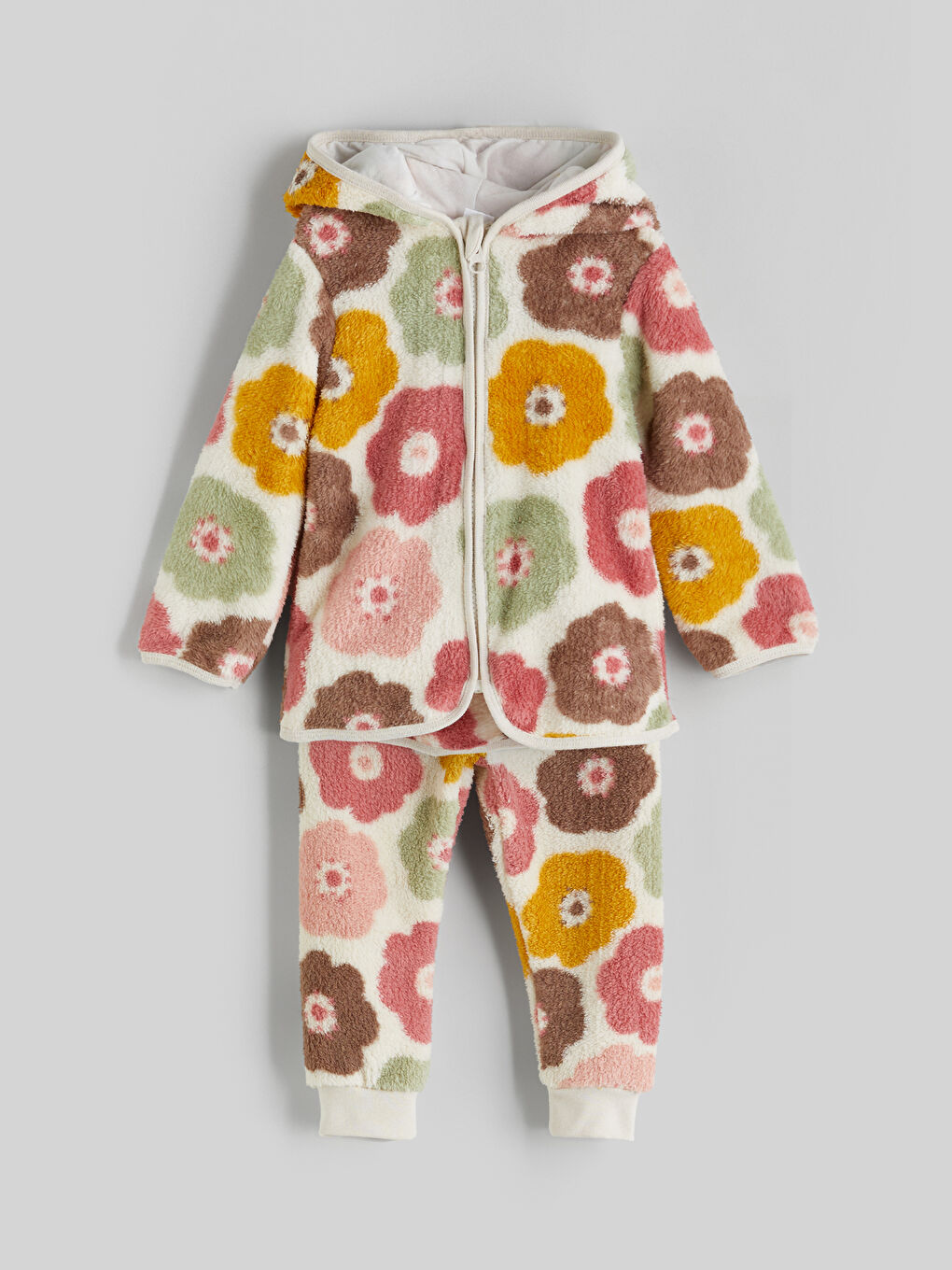 LCW ECO Baby Girl ECRU Set -W5G894Z1-LRA