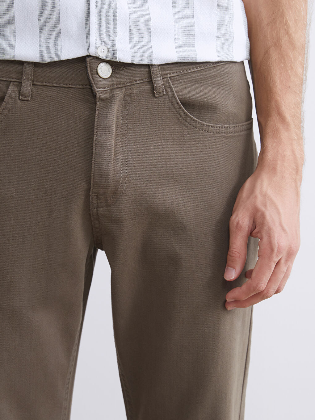 Haki 779 Regular Fit Erkek Jean Pantolon-3