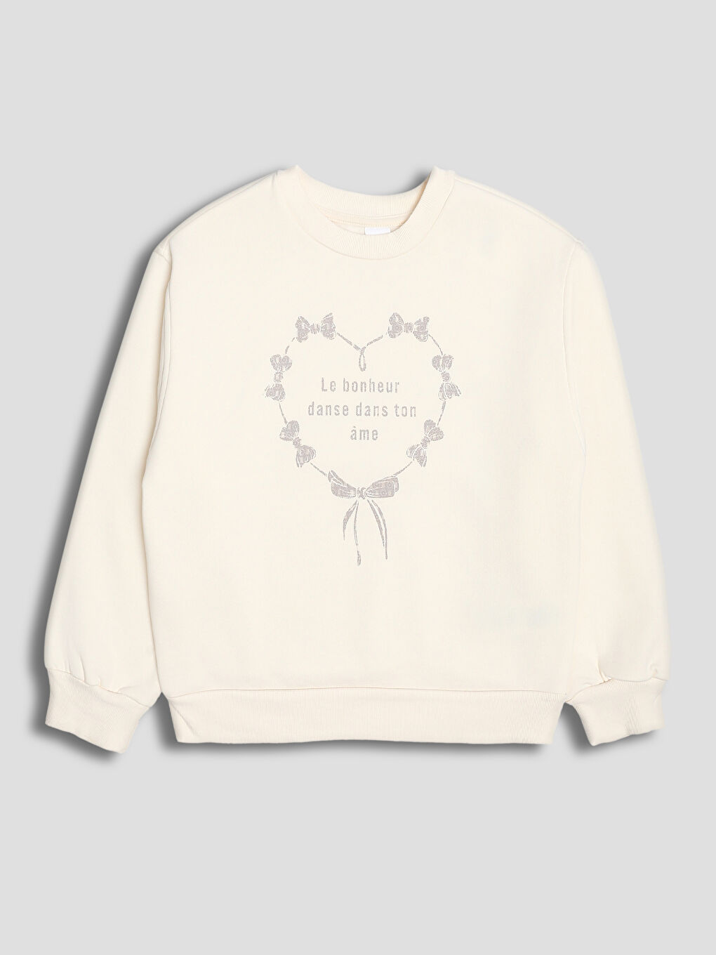 Crew Neck Girls' Sweatshirt