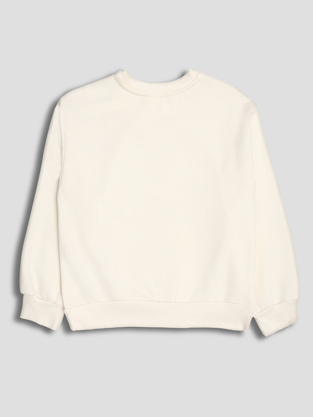 Crew Neck Girls' Sweatshirt-1