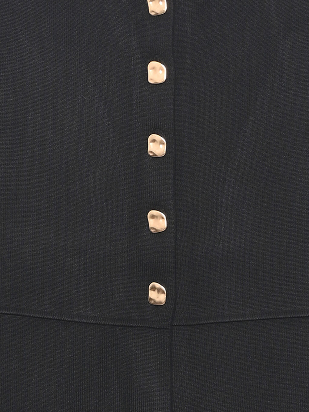 Bisiklet Yaka Peplum Triko Bluz-6