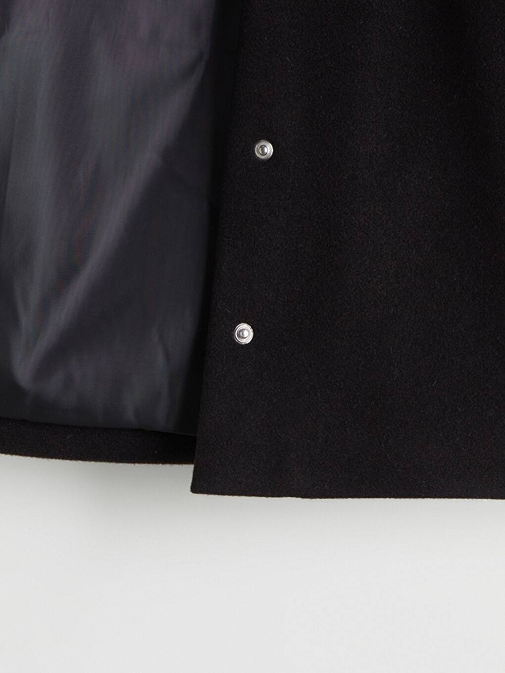 Basic Girls' Wool Blended Overcoat-2