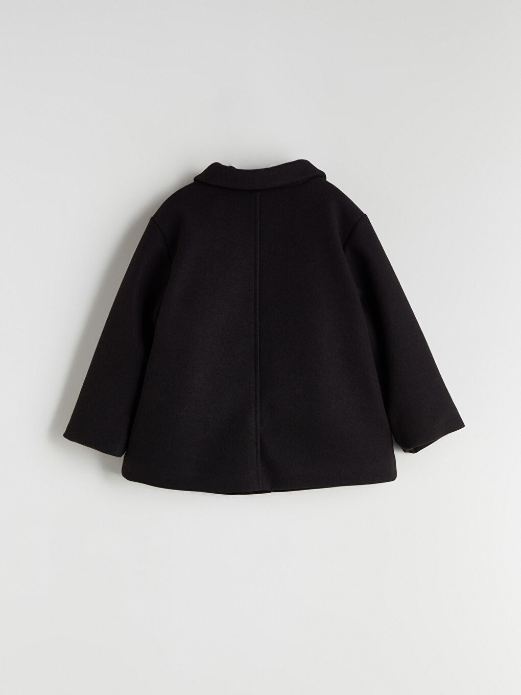 Basic Girls' Wool Blended Overcoat-3