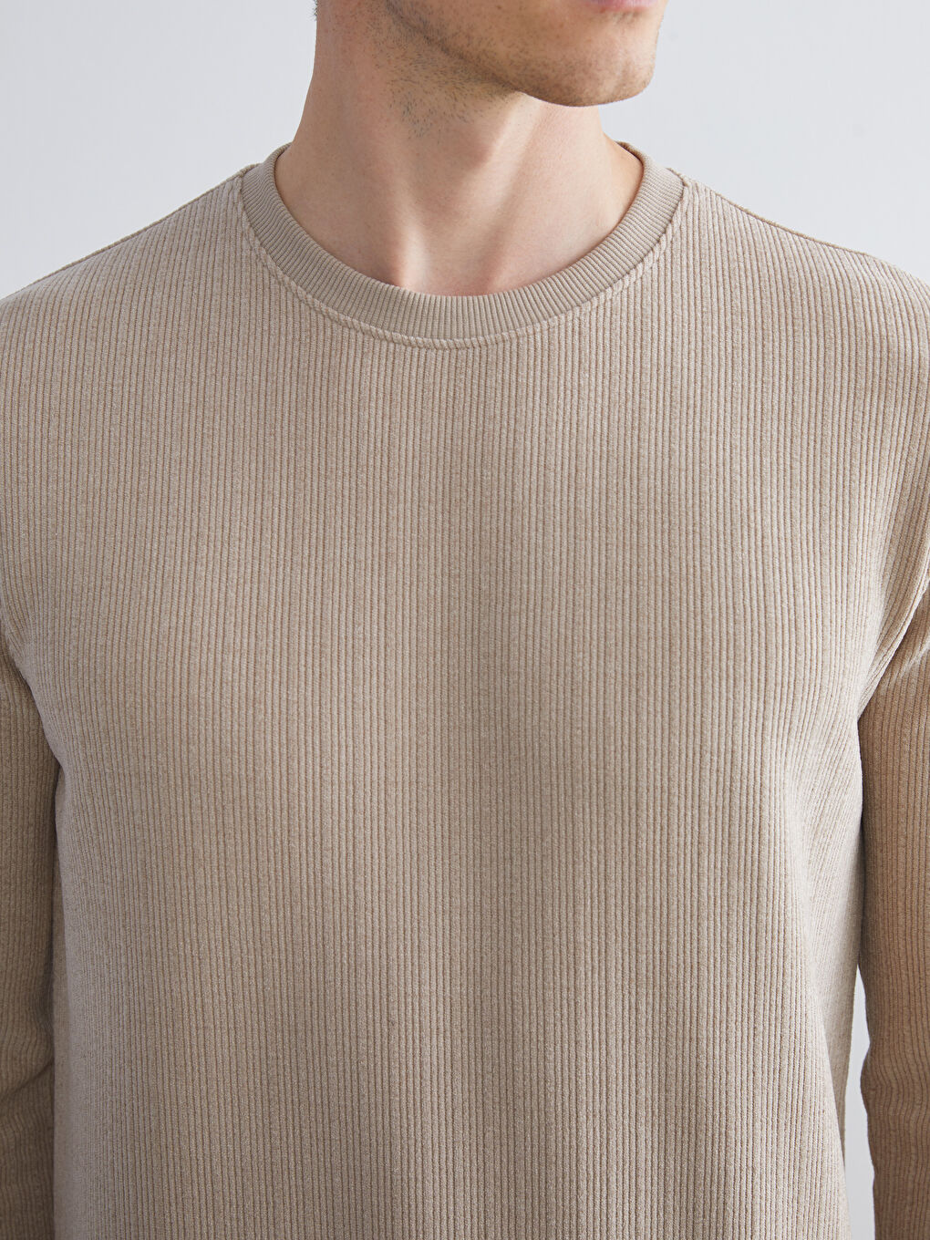 Crew Neck Men's Sweatshirt-2