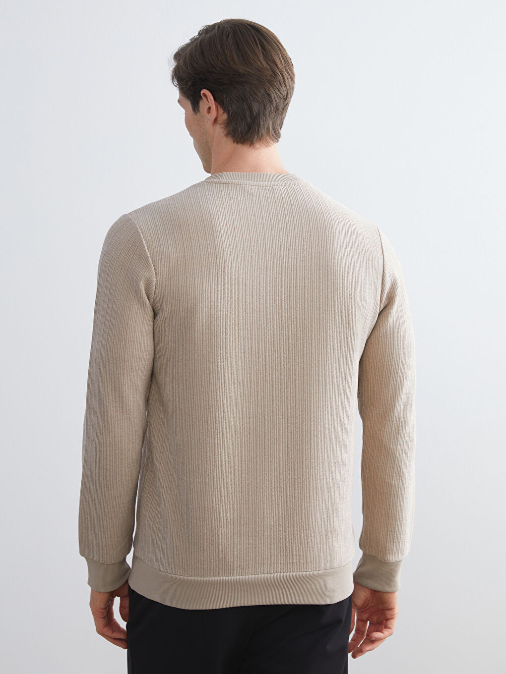 Crew Neck Men's Sweatshirt-3