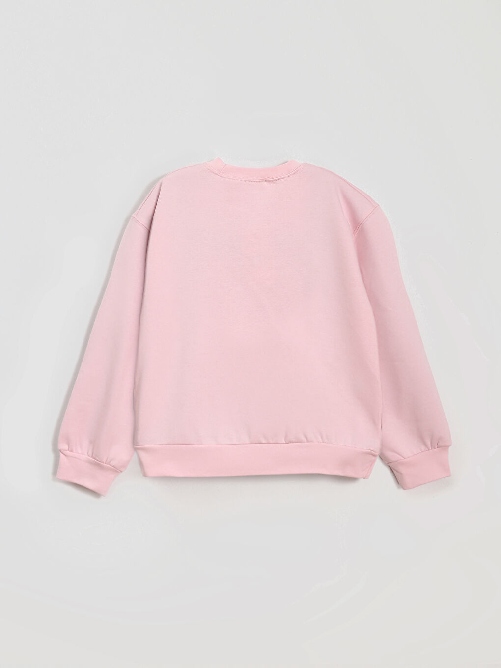 Crew Neck Girls' Sweatshirt-1