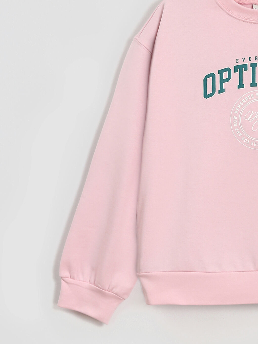 Crew Neck Girls' Sweatshirt-2