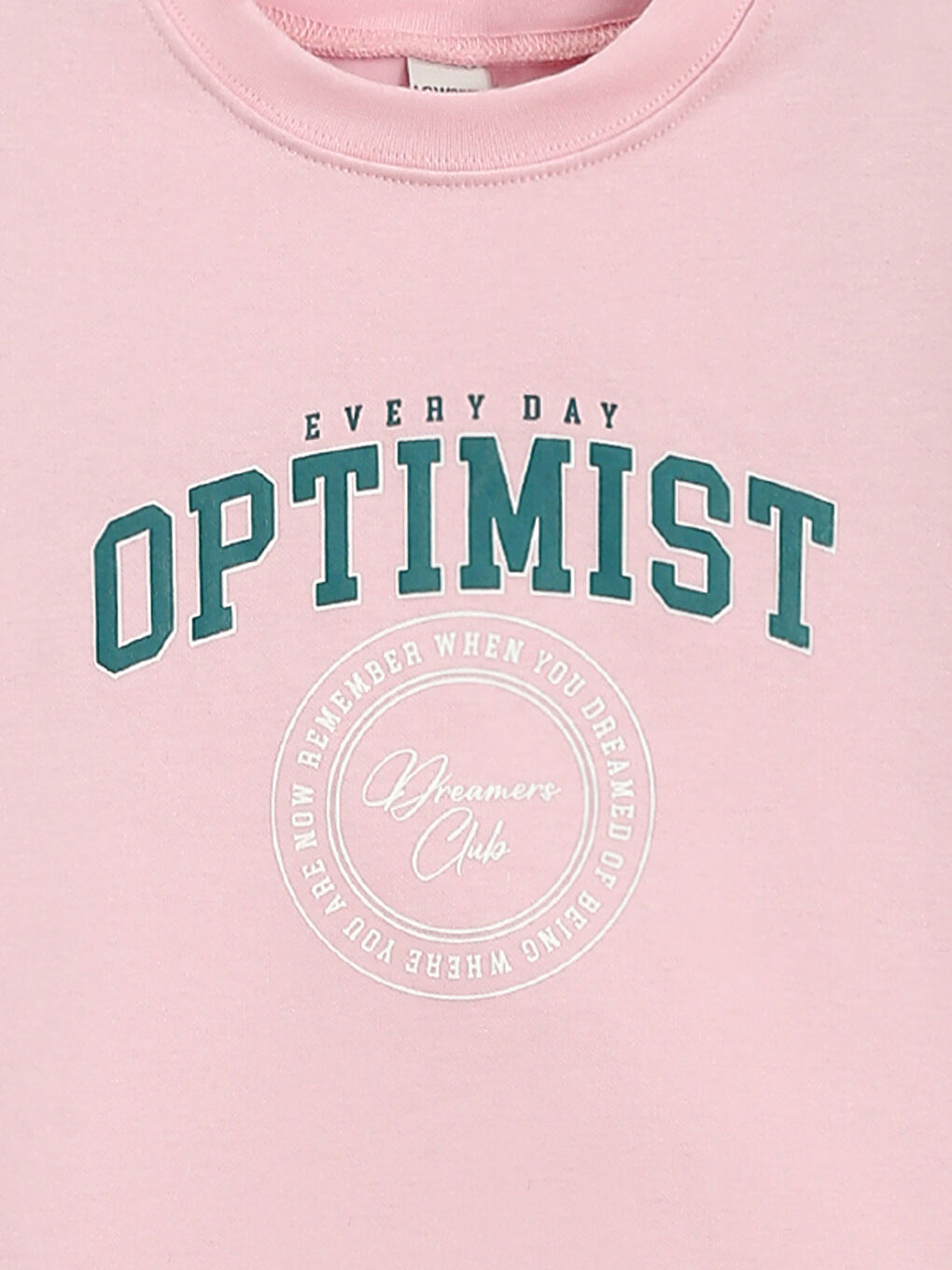 Crew Neck Girls' Sweatshirt-3