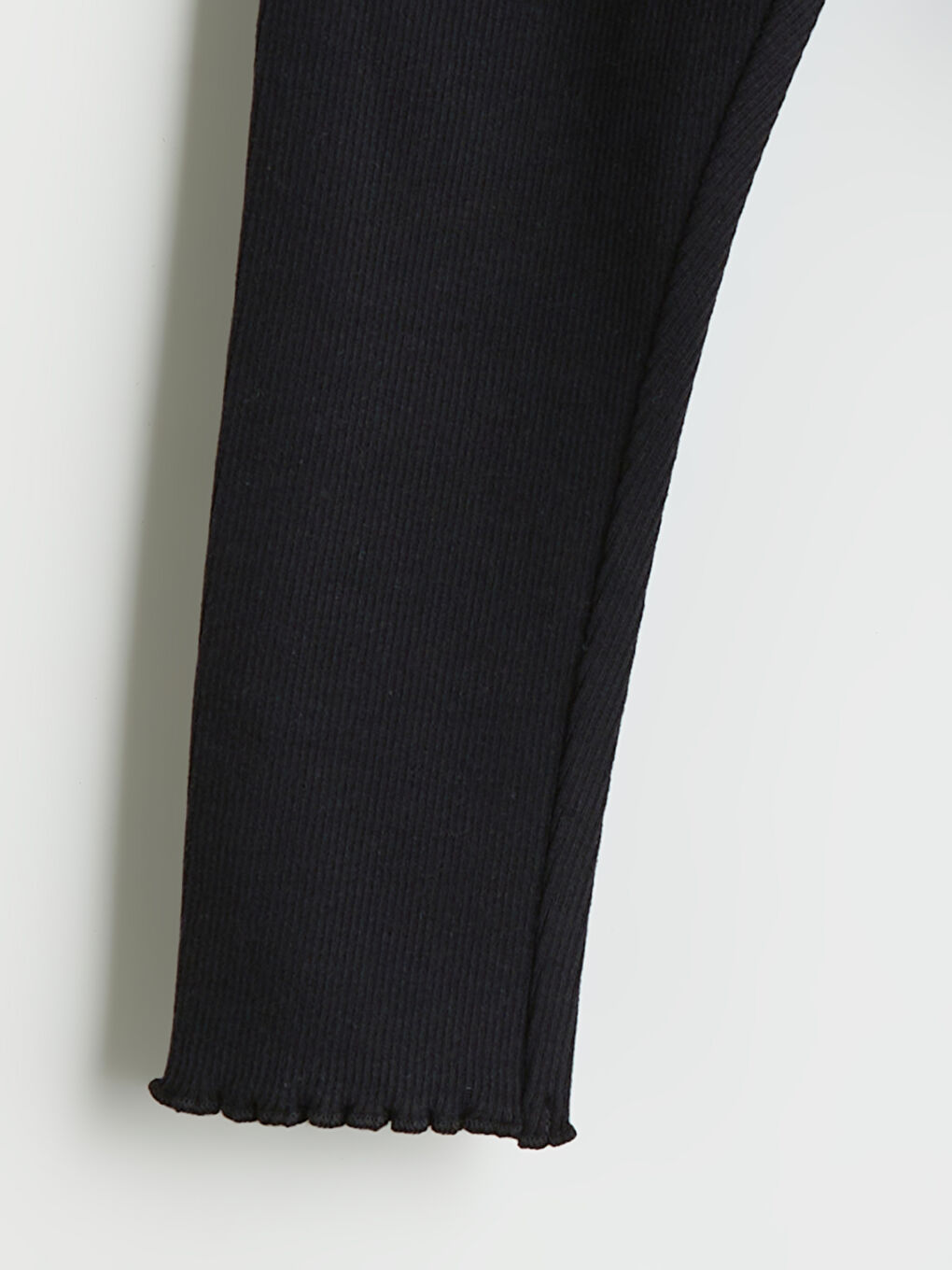 خصر مطاطي بنات صغار سروال ضيق-1