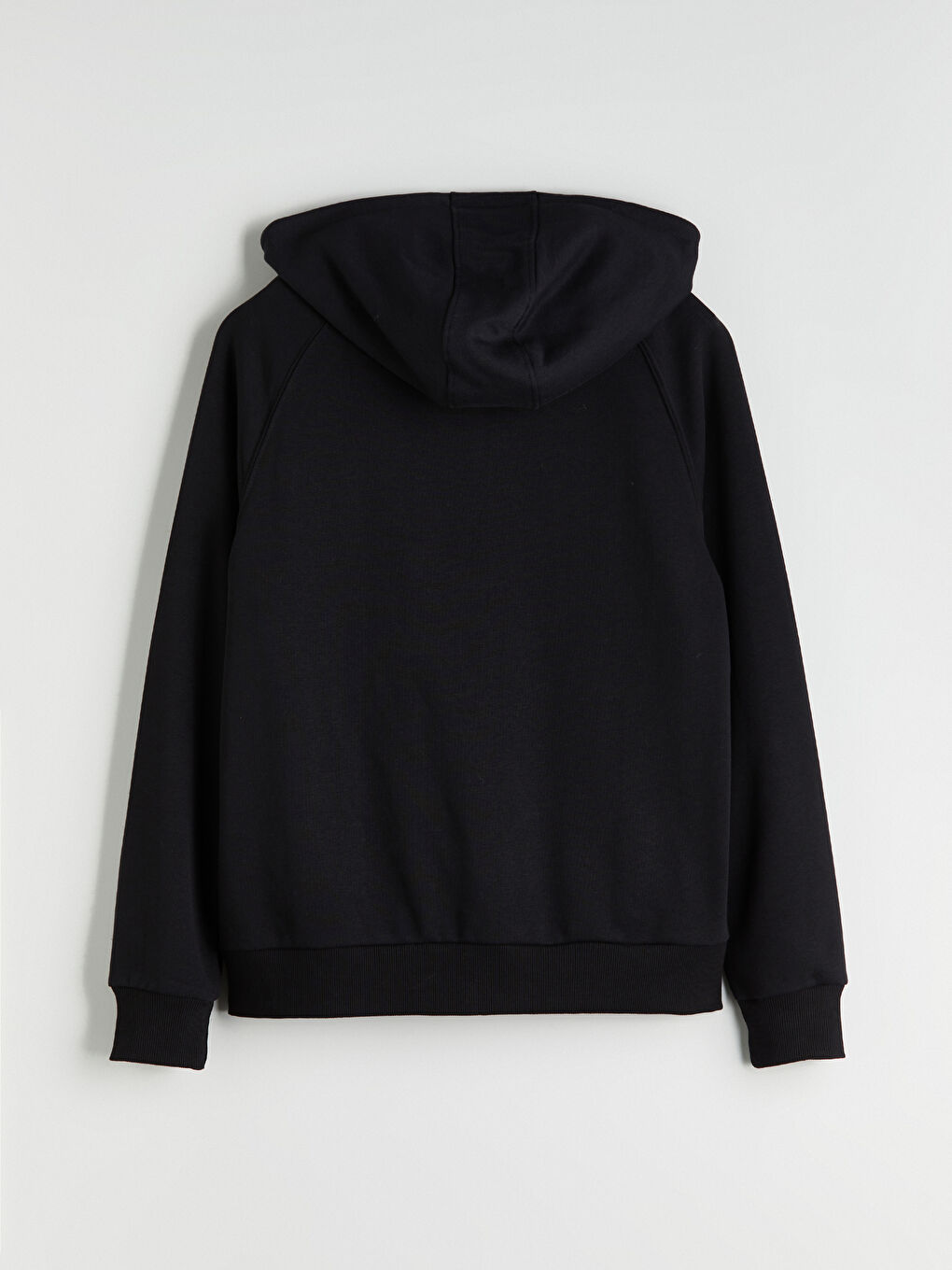 Hooded Long Sleeve Men's Zip-Up Sweatshirt-5