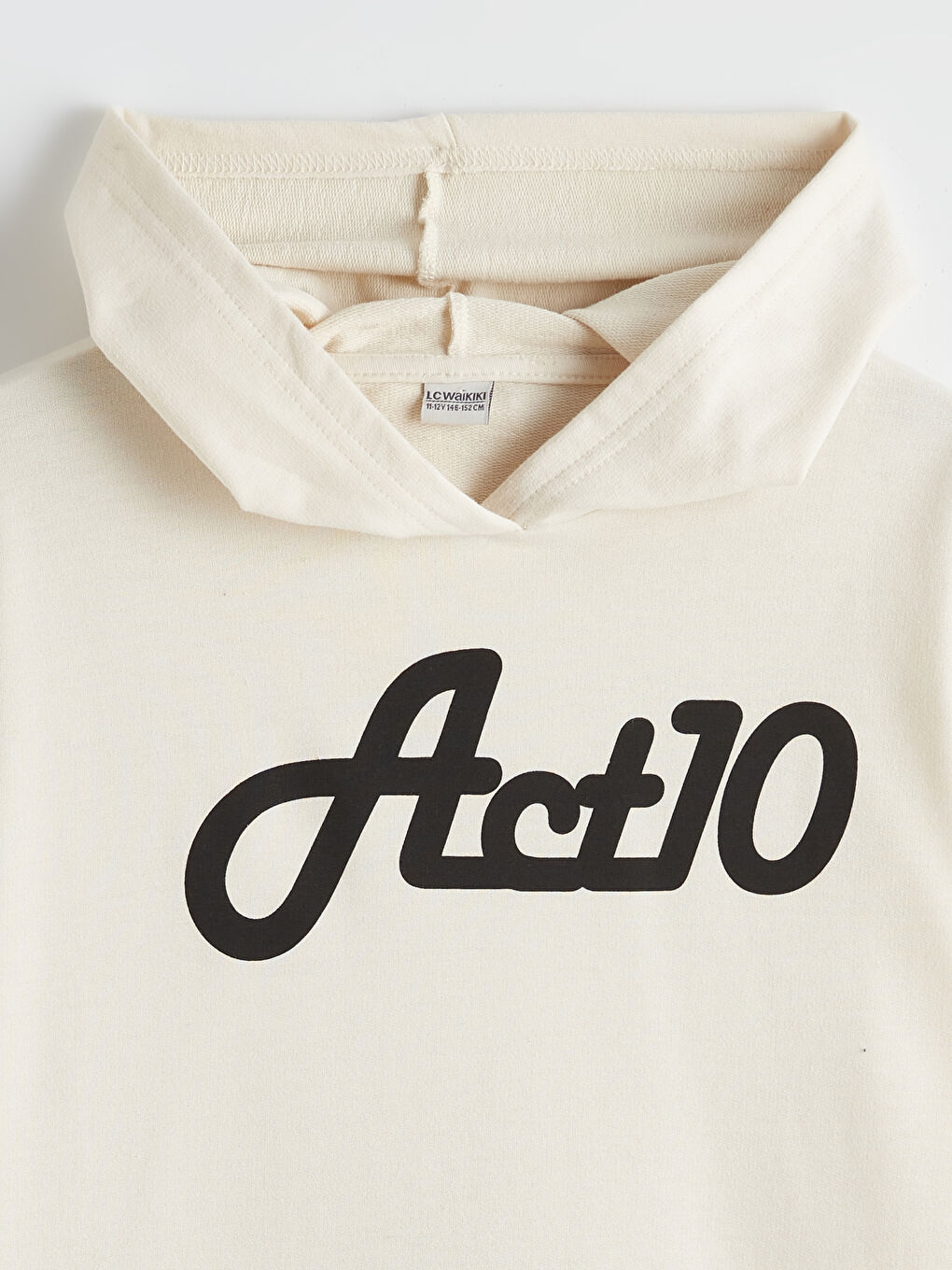 Relaxed Fit Hooded Boys' Sweatshirt-1