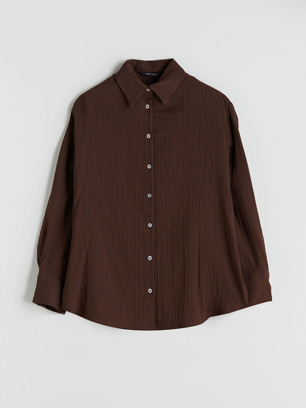 LCW Vision Woman BROWN Shirt -W5GA76Z8-JR3