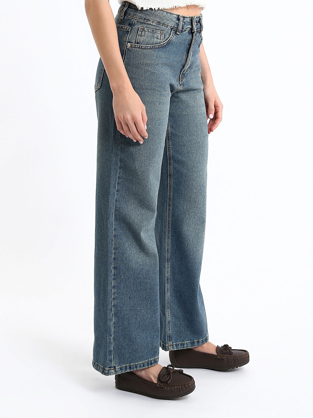 Wideleg Women's Jeans-3