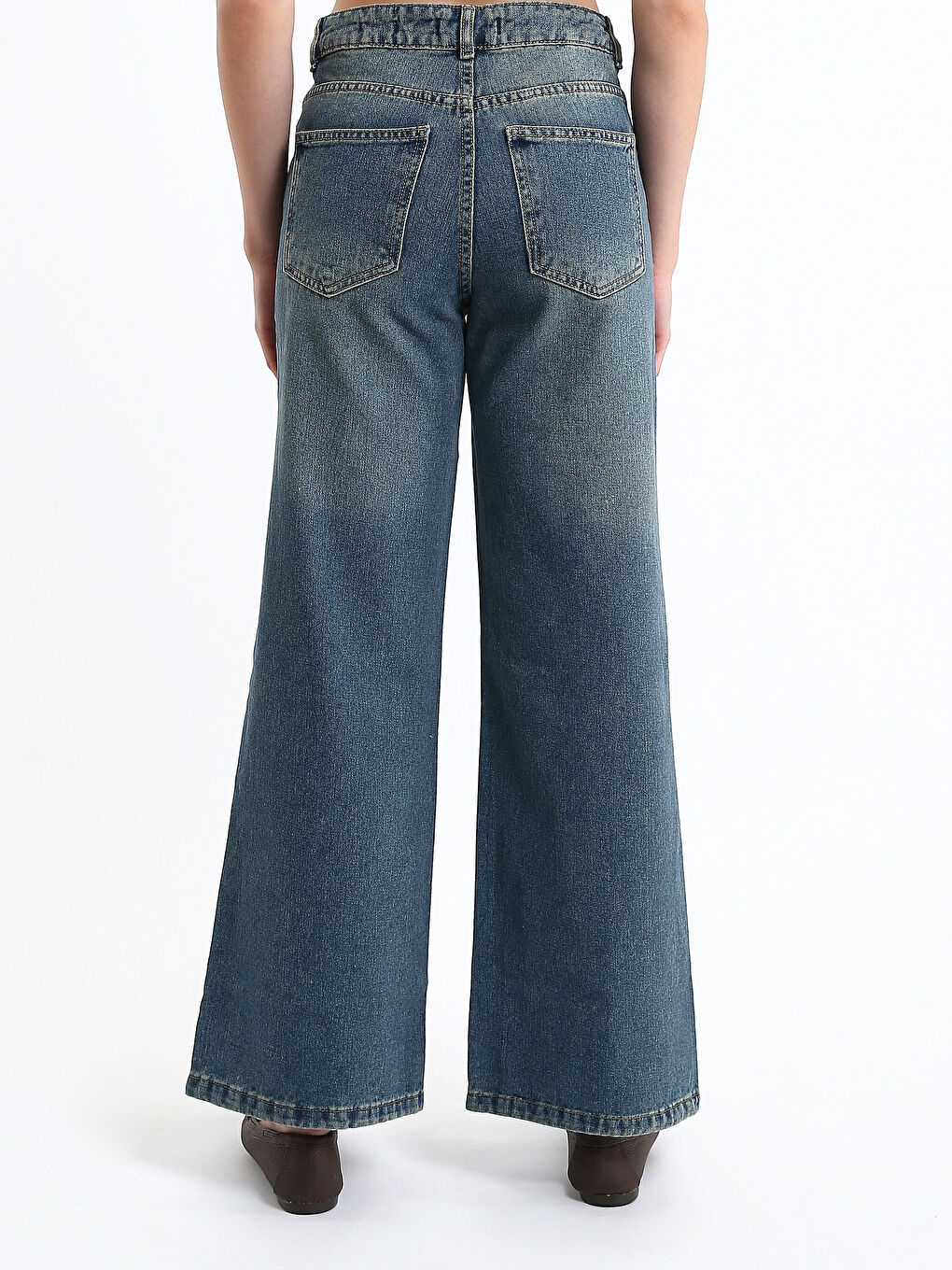 Wideleg Women's Jeans-4
