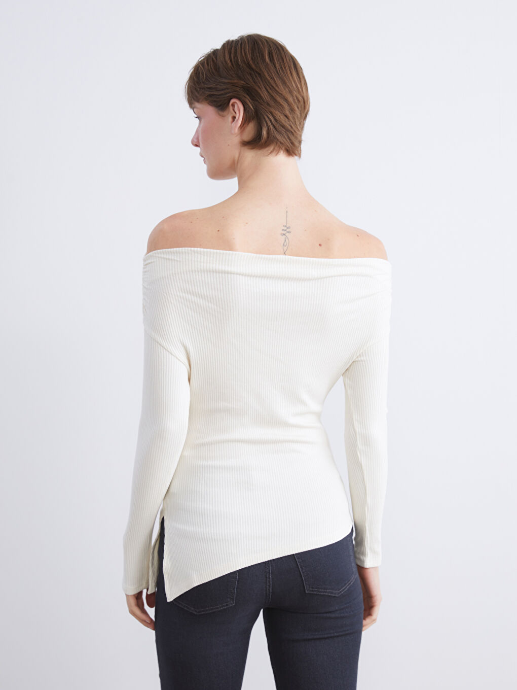 Woman BEIGE Blouse-3
