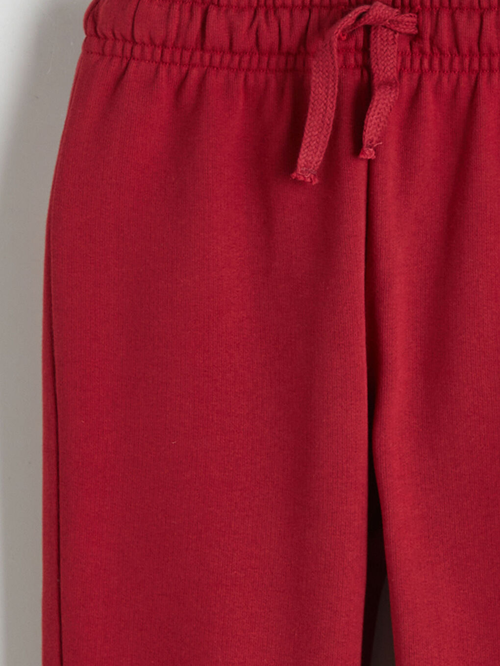 Kırmızı Beli Lastikli Erkek Çocuk Jogger  Eşofman Altı-2