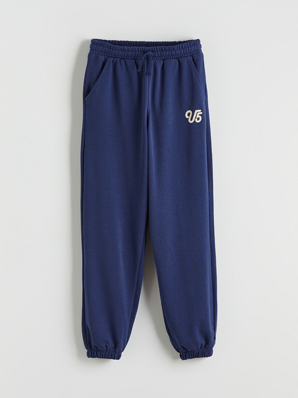 بنطلون رياضي تخين بخصر مرن للأولاد