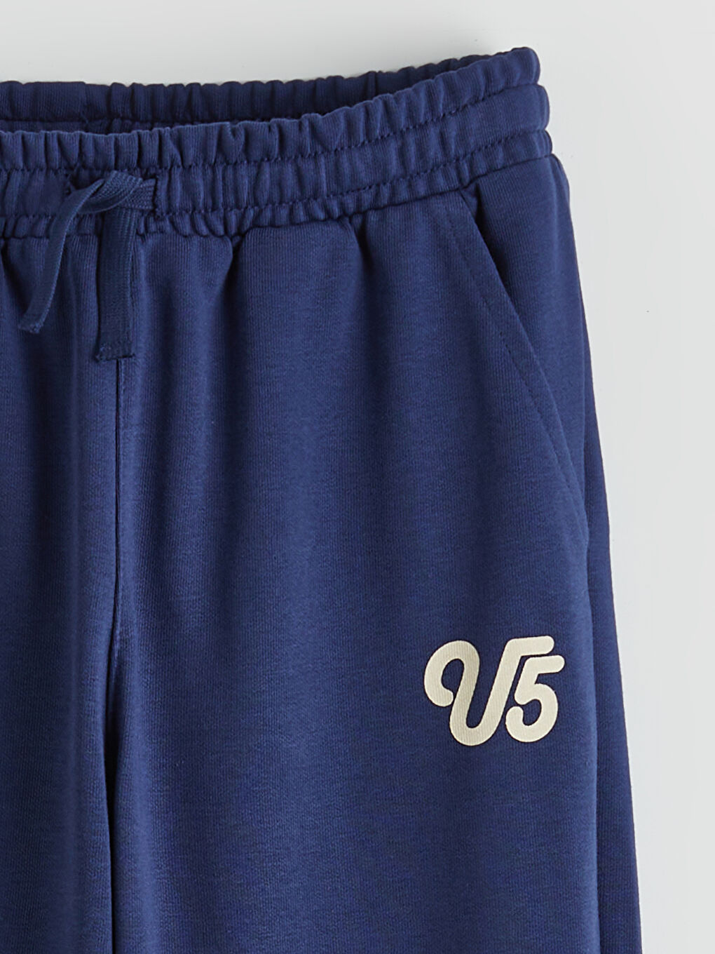 بنطلون رياضي تخين بخصر مرن للأولاد-1