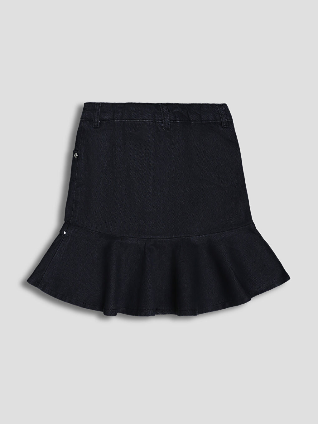 Jupe en Jean Ornée de Strass pour Filles-1