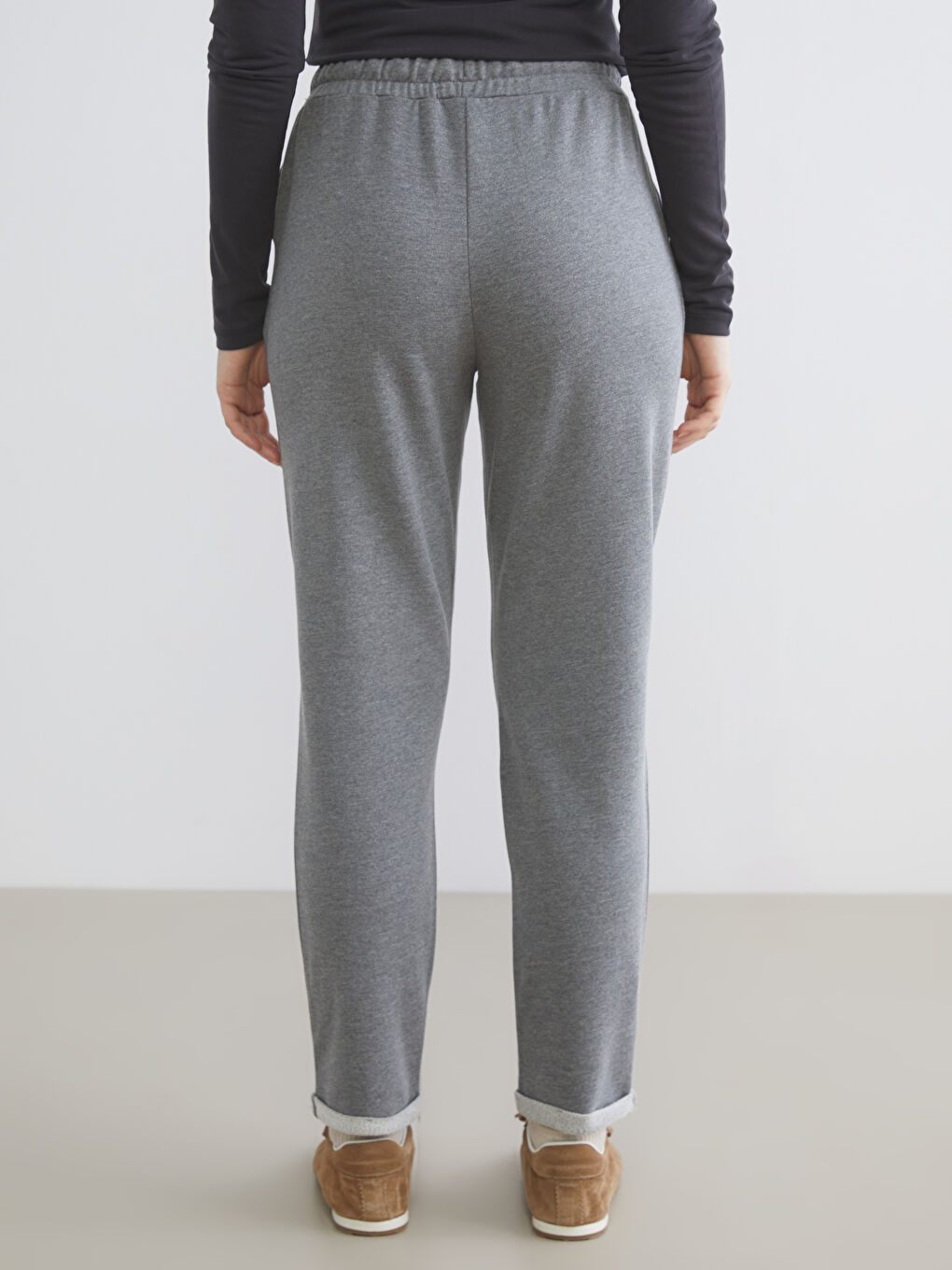 Women's Sweatpants with Elastic Waist-7