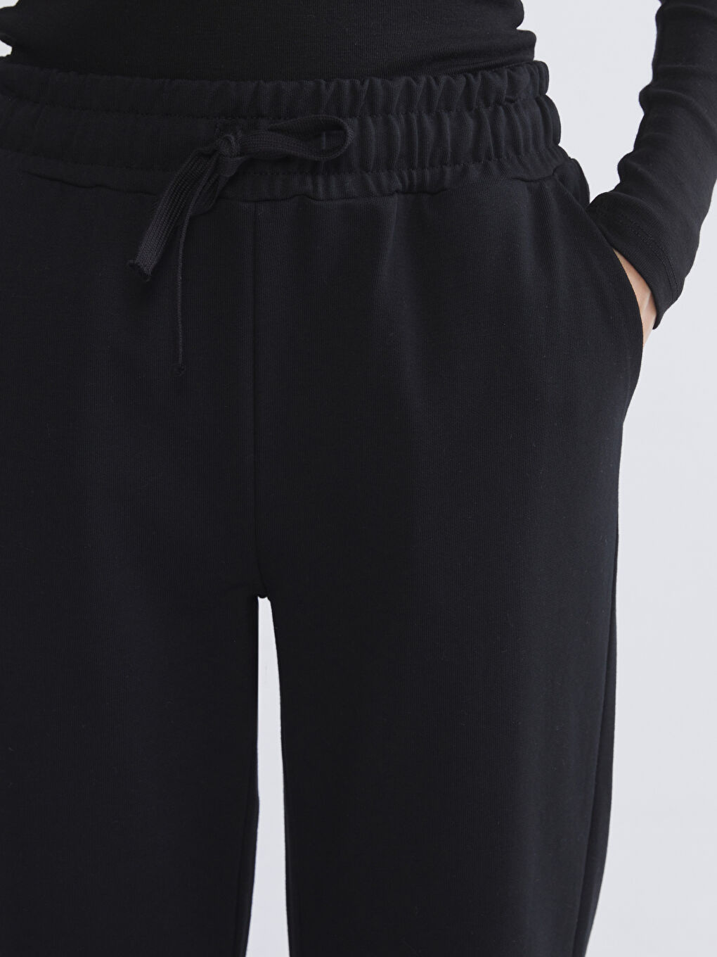 بنطلونات رياضية للسيدات بخصر مطاطي-2