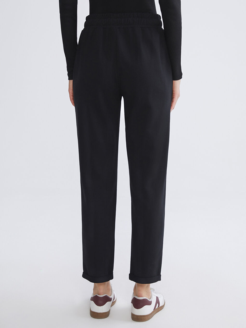 بنطلونات رياضية للسيدات بخصر مطاطي-3