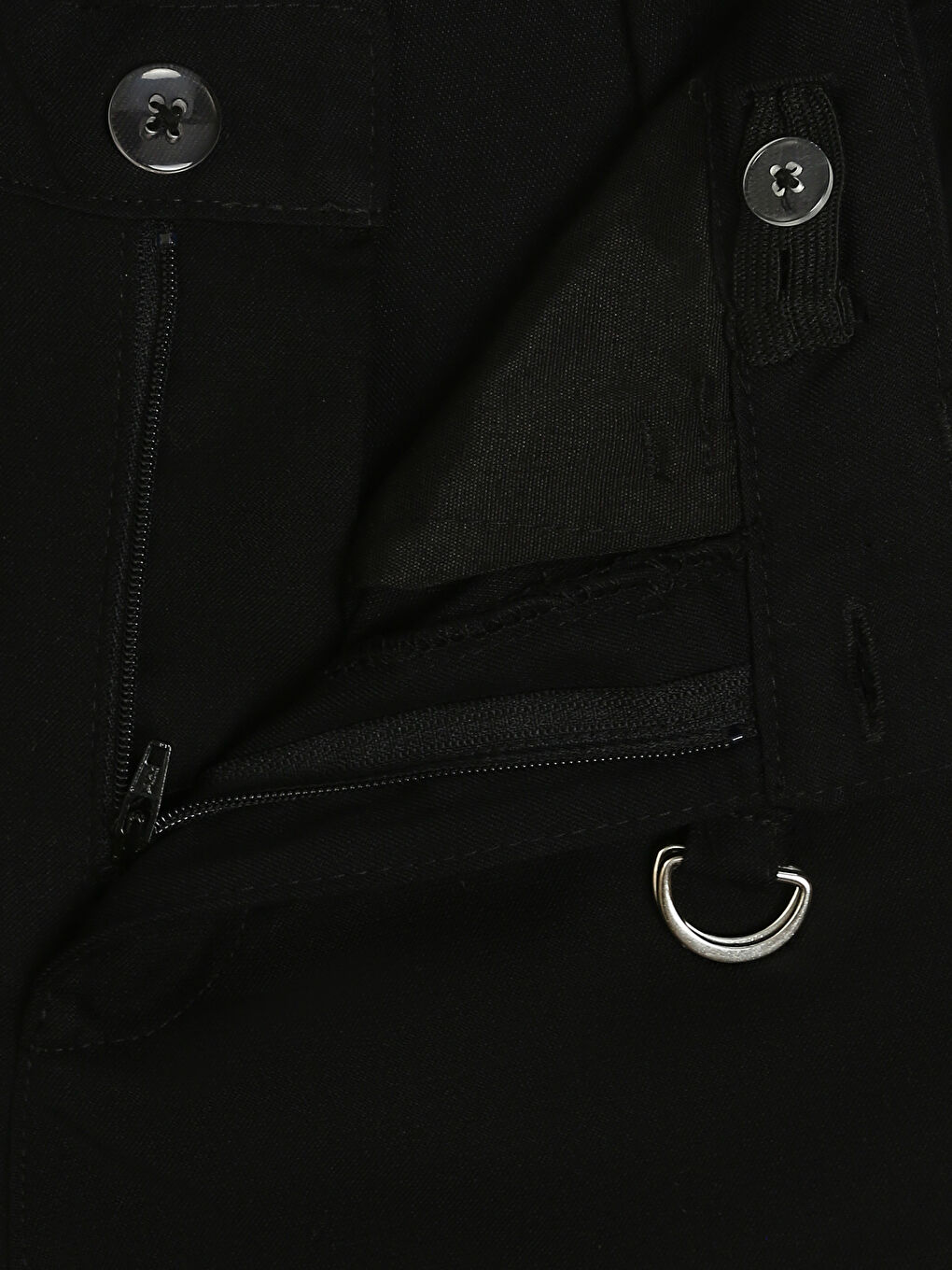 Girl BLACK Trousers-2